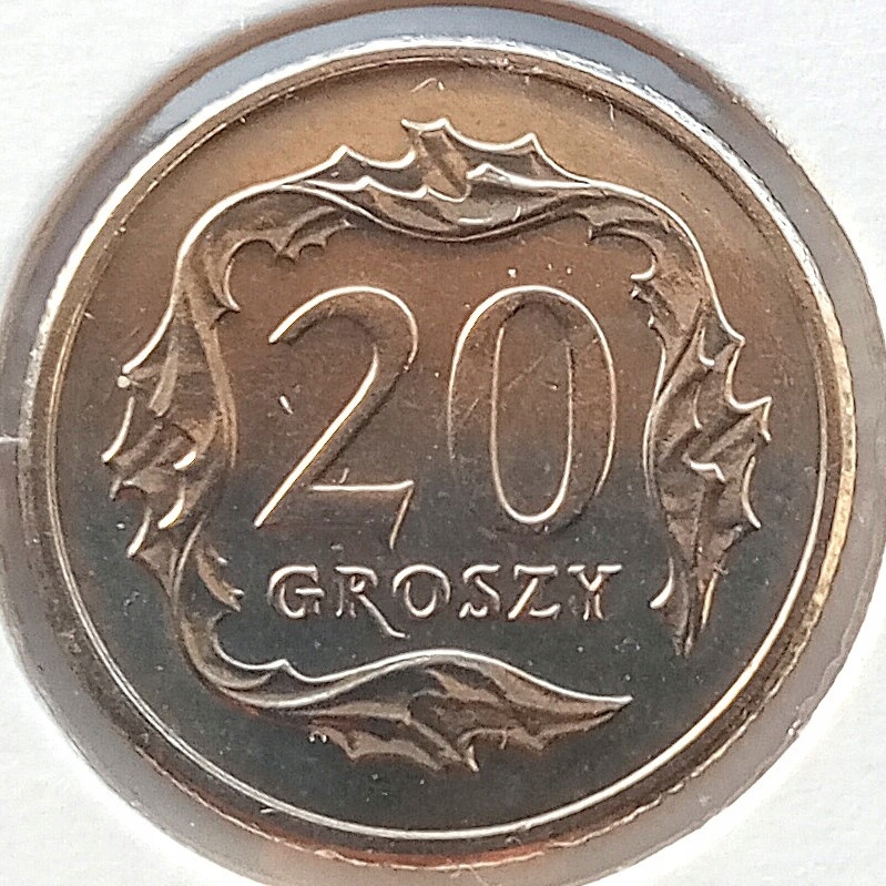 20 Groszy 2003 Mennicza (UNC)