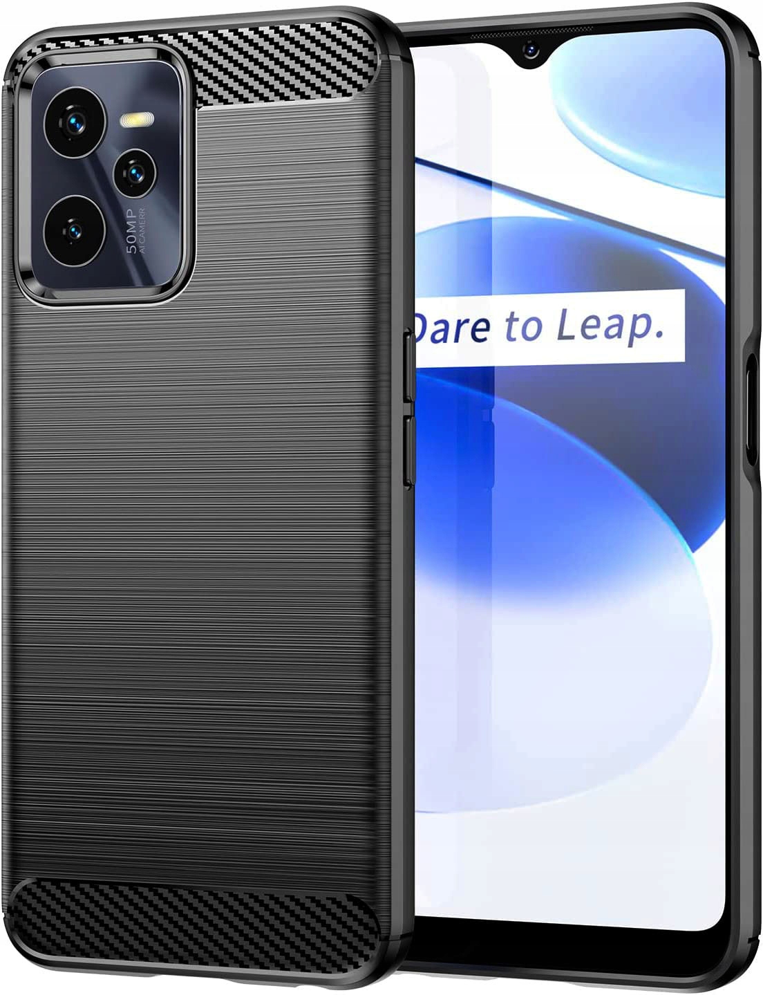 

Etui na Realme C35 Karbon Case Slim+ Szkło