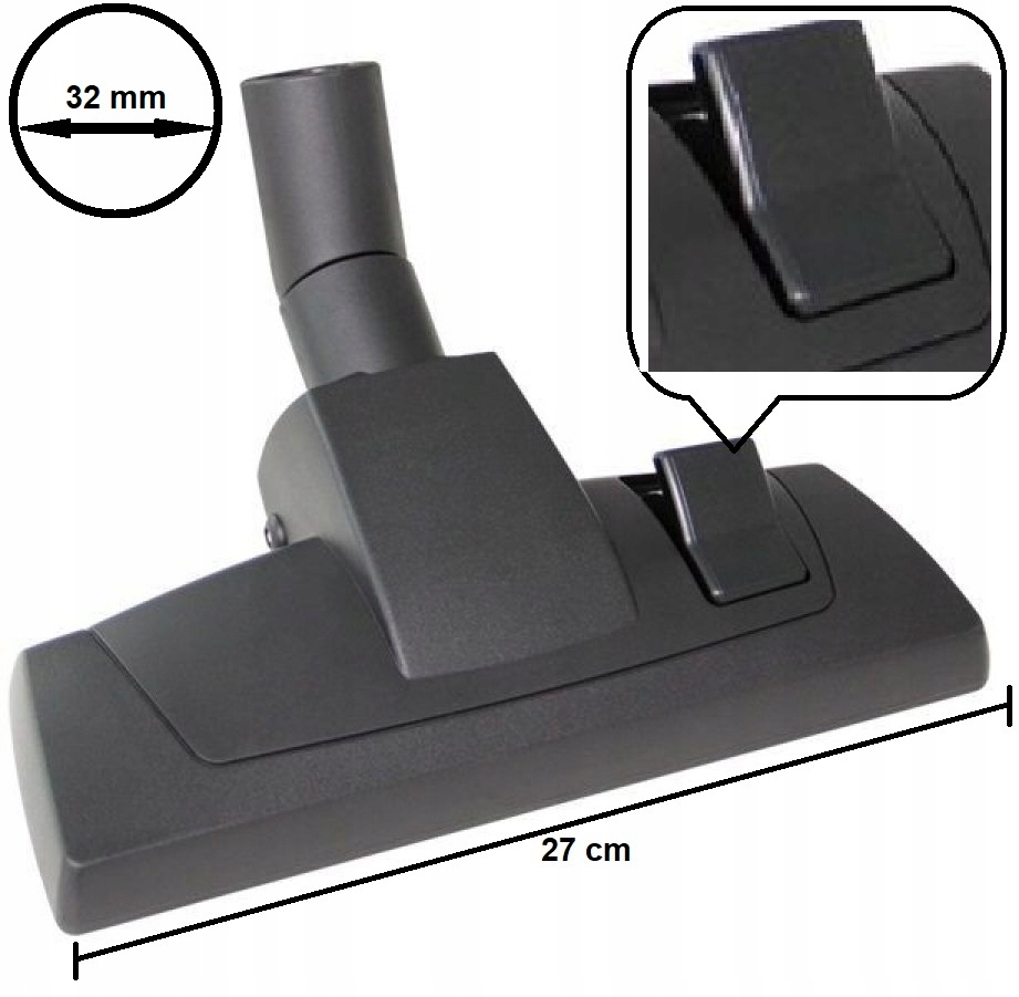 Tryska (sací hubice) Kombi pro tvrdé a měkké podlahy Sprintus