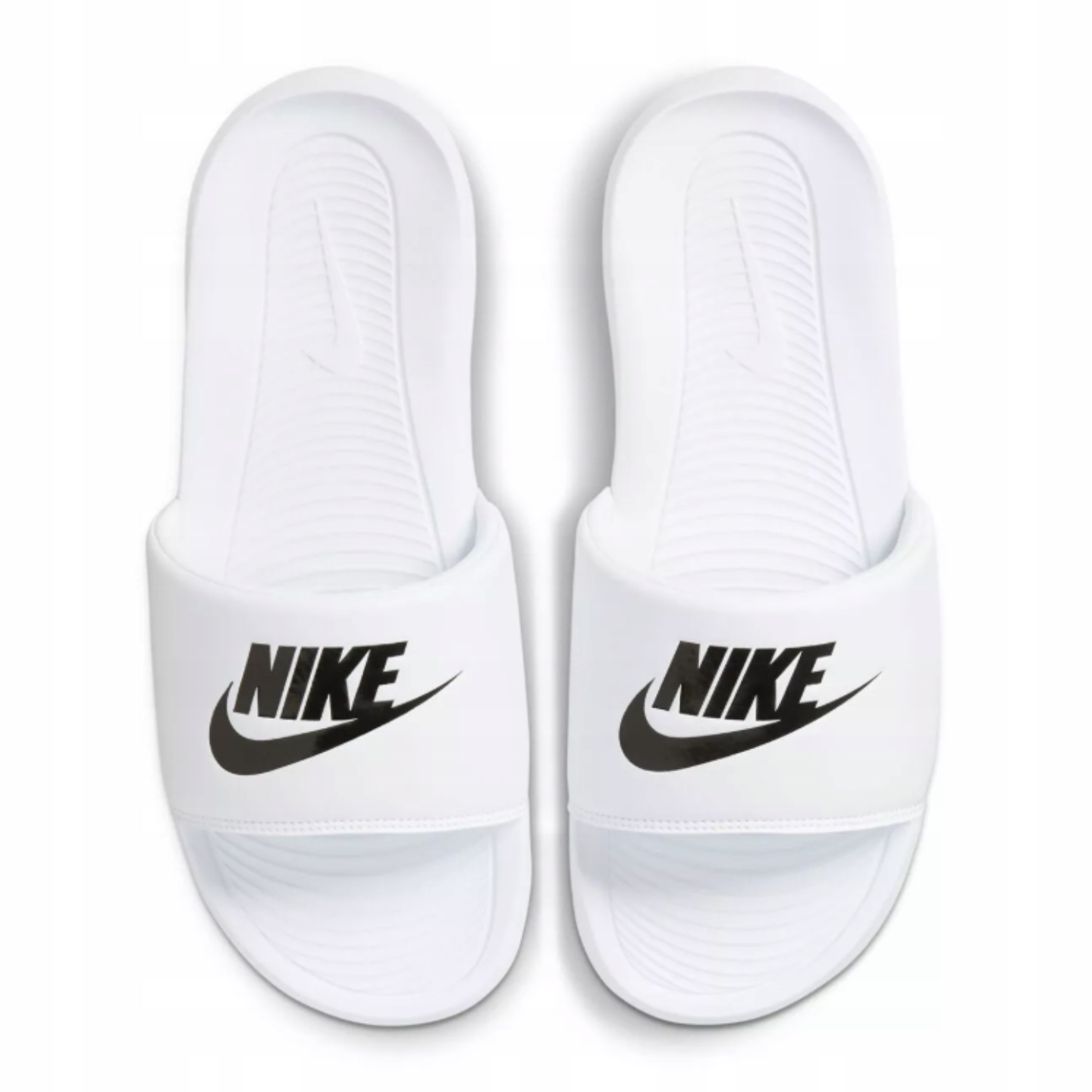Nazouváky Nike Victori One Slide pohodlné měkké bílé vel. 45