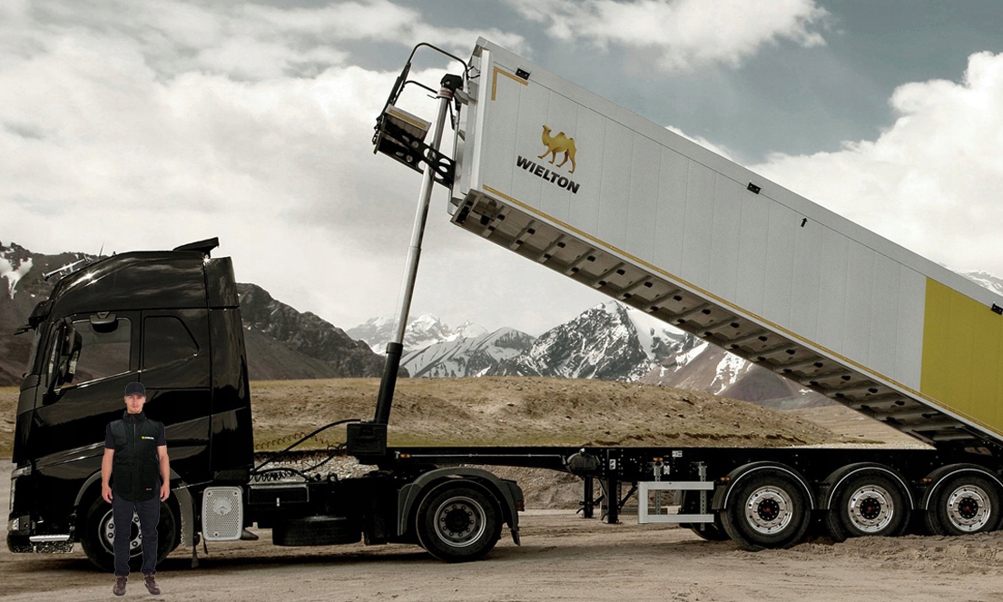 BEZRĘKAWNIK OCIEPLACZ KAMIZELKA KIEROWCY WIELTON WANTED BLACK ROZMIAR XXL