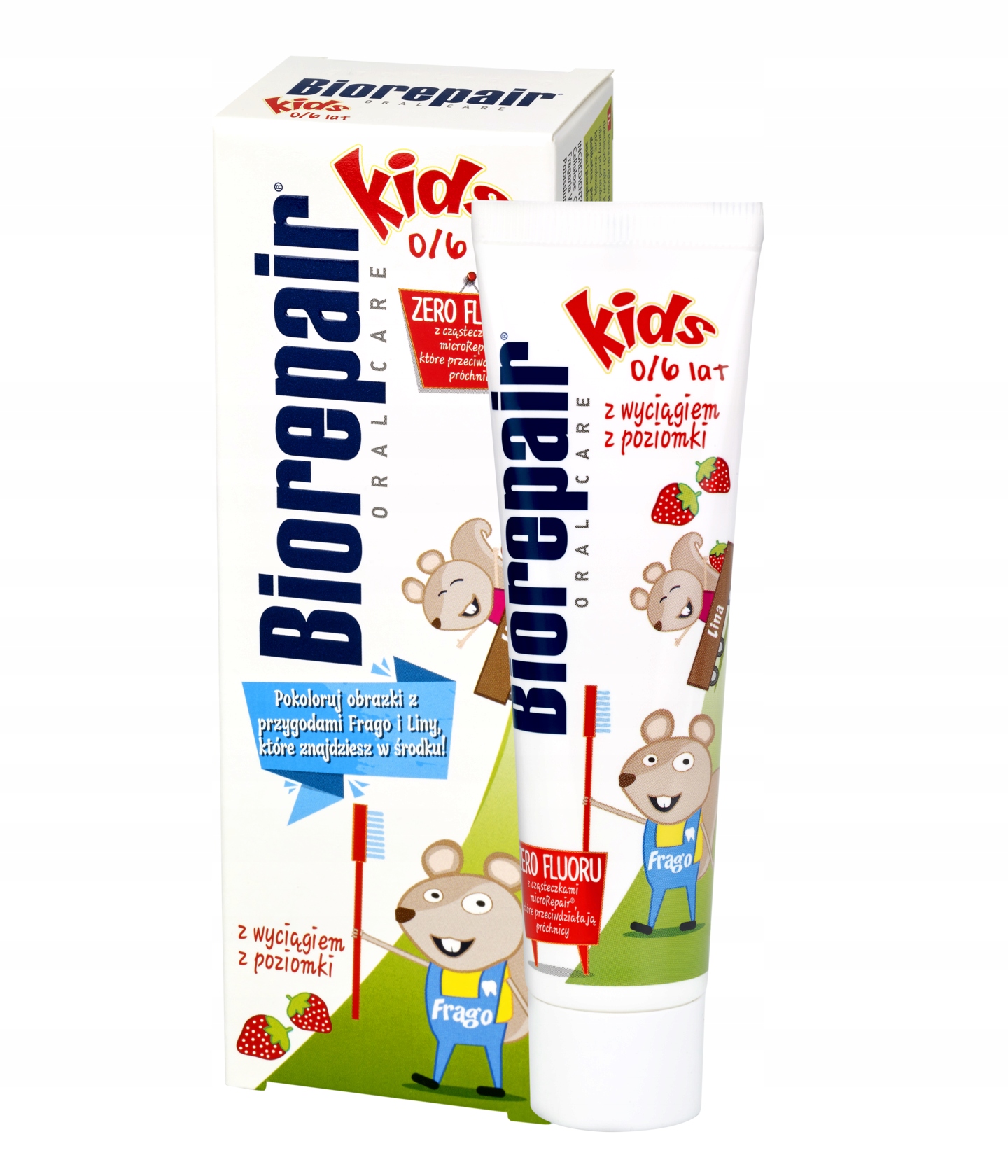 

BioRepair Kids pasta do zębów bez fluoru 50 ml
