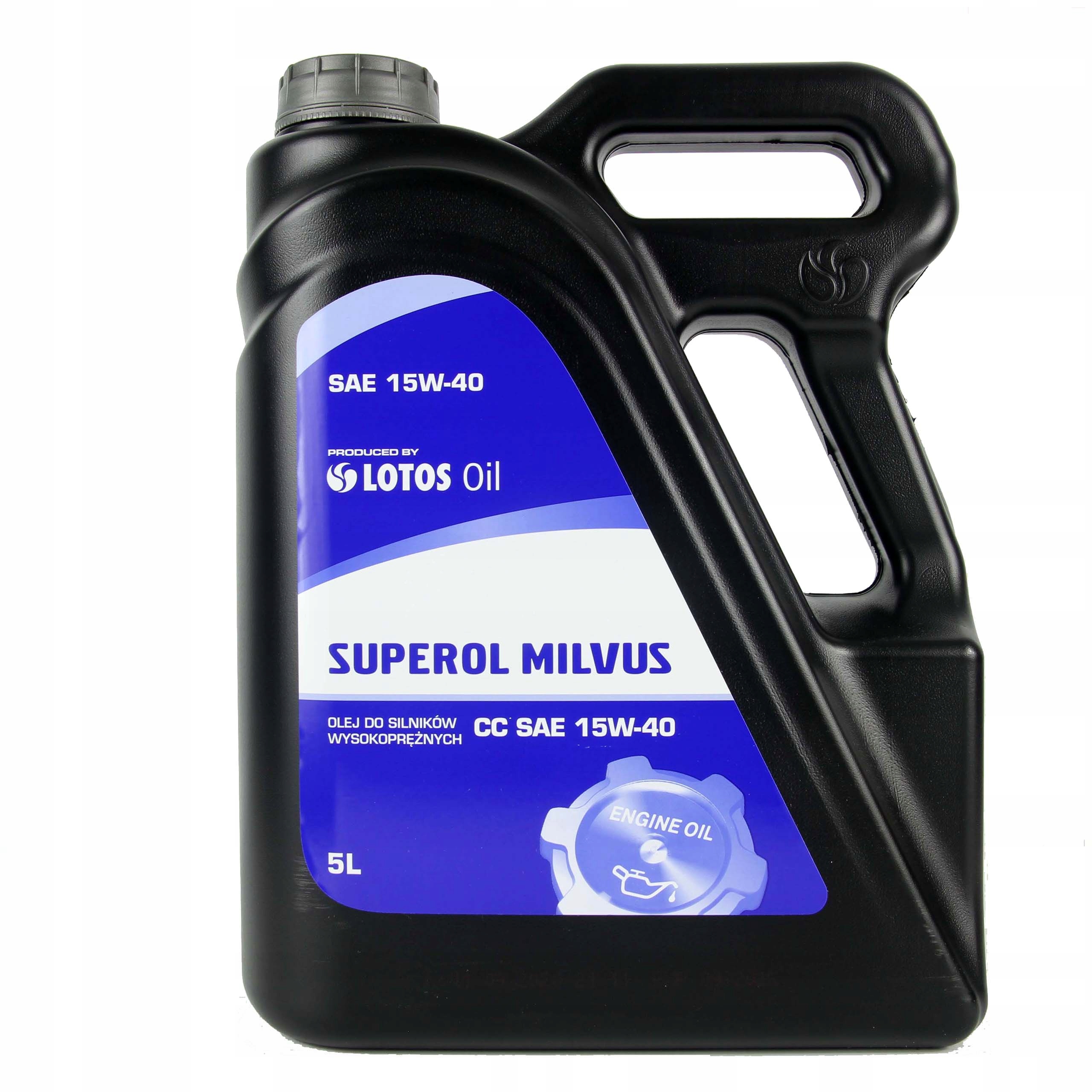 

Olej Lotos Superol Milvus CC 15W40 5L