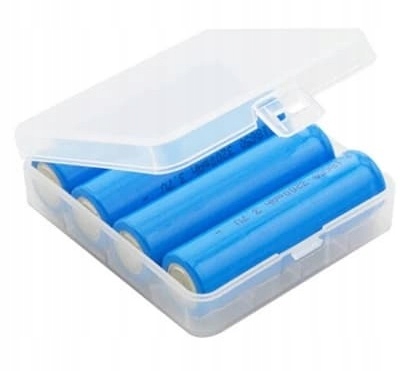 

Pudełko Koszyk Etui Na 4 Ogniwa Akumulatorki 18650