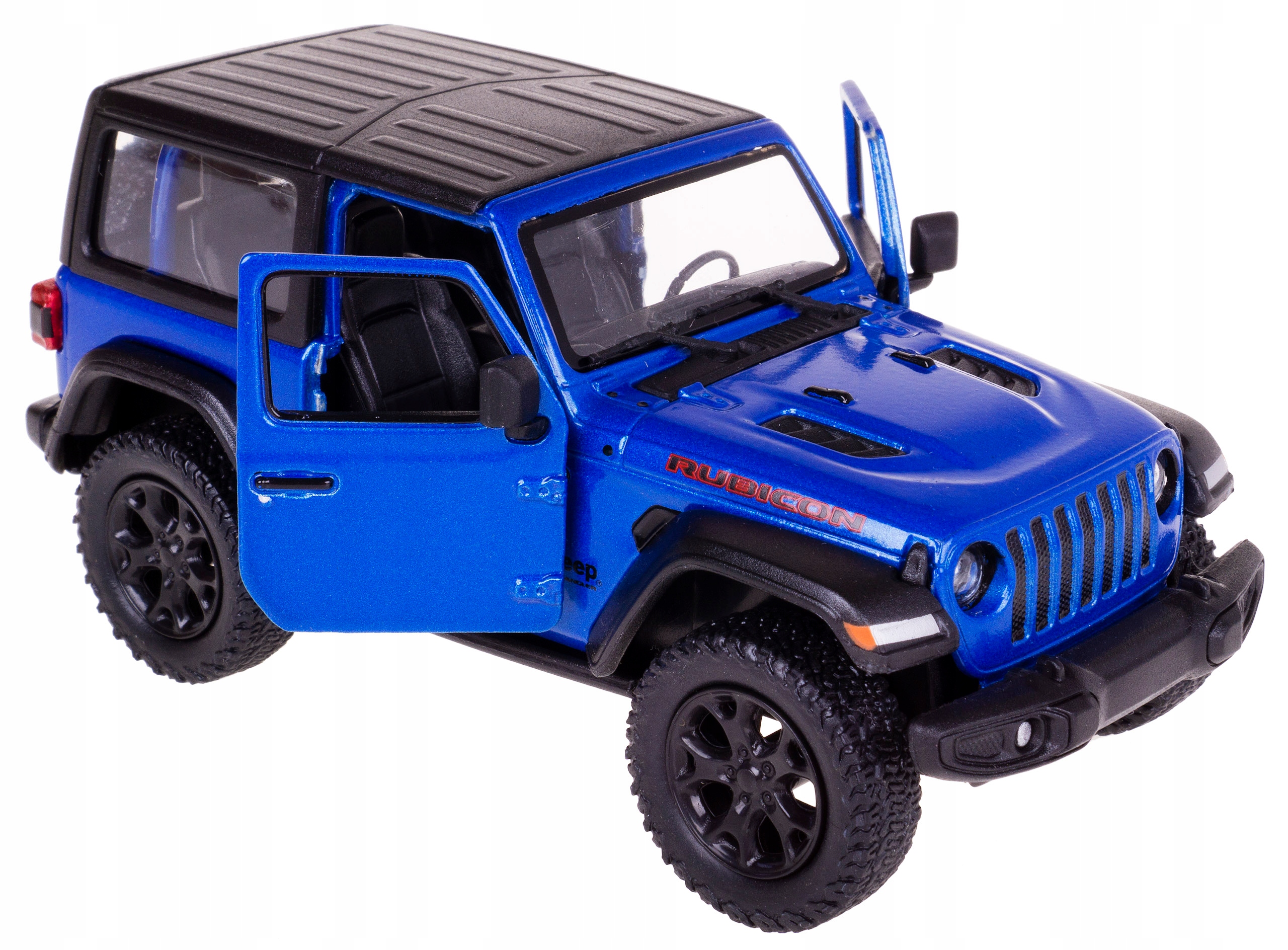 

'18 Jeep Wrangler Rubicon Kinsmart Metal 1:34 Nieb
