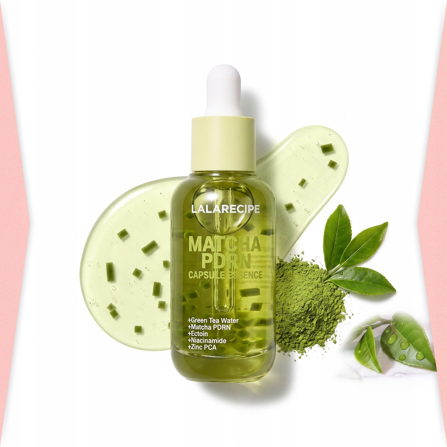 Esencja LalaRecipe Matcha Pdrn Capsule Essence Liftingująco z matchą i Pdrn