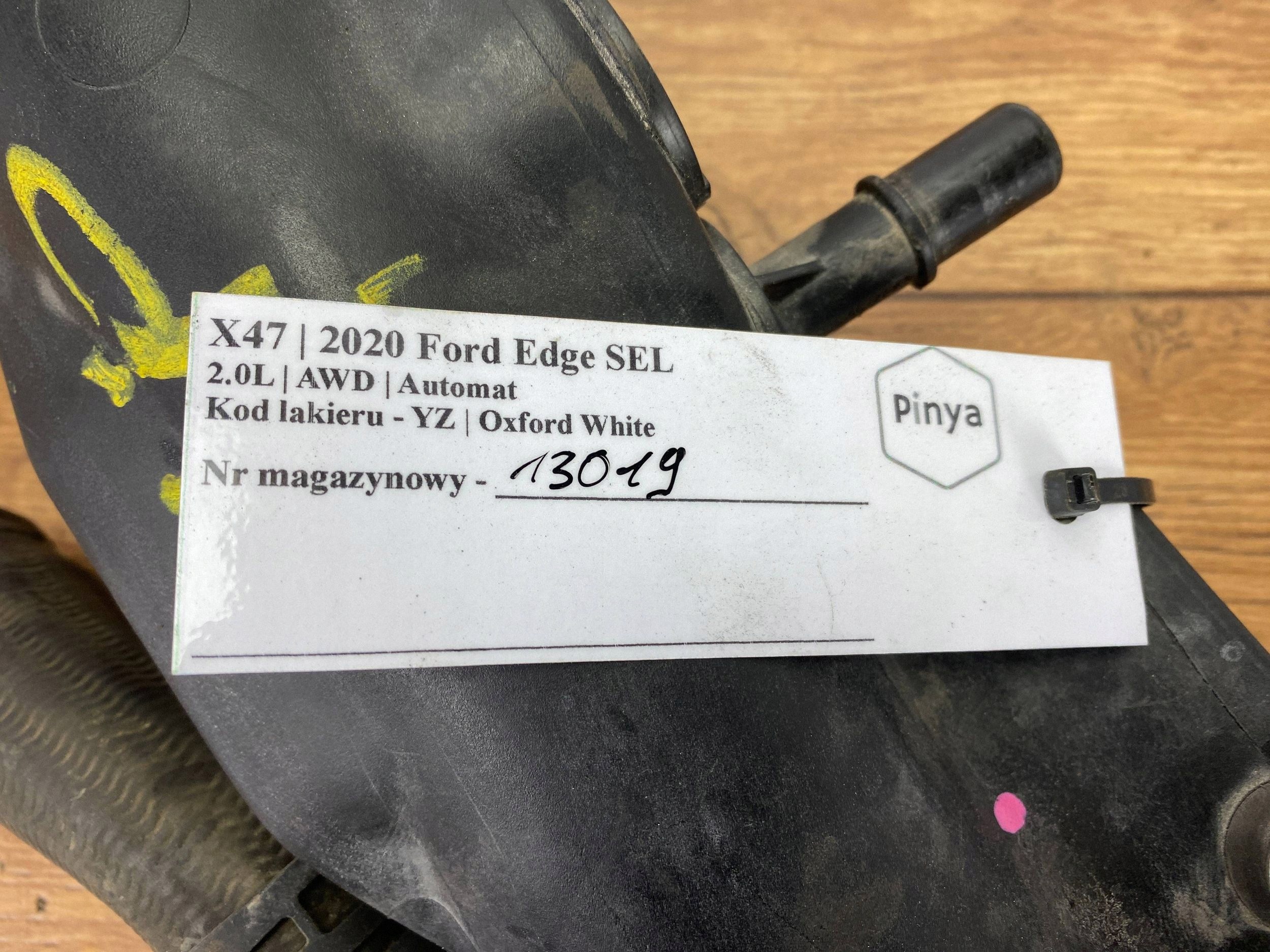 pipe dolotowa Ford Edge II 2019+