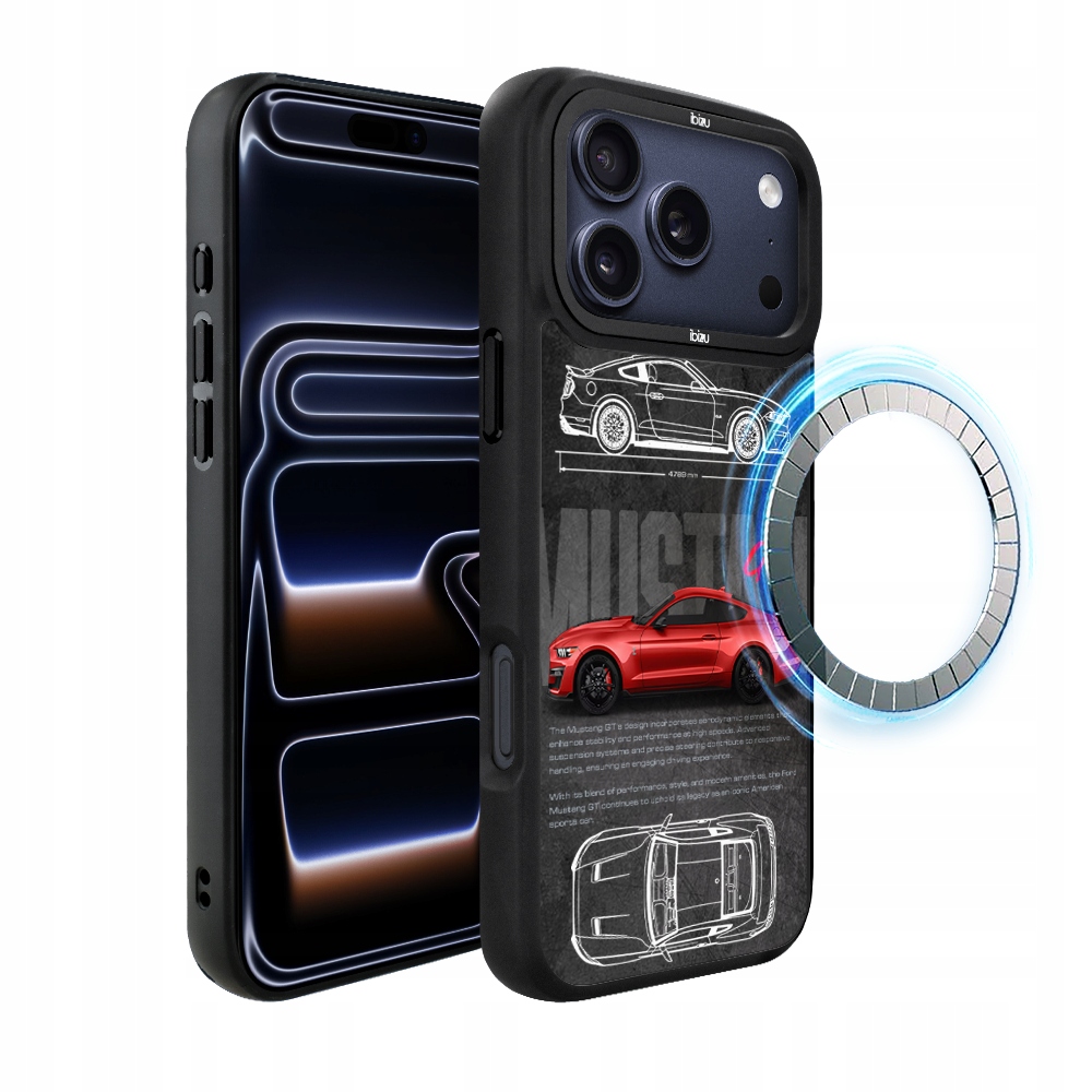 Pouzdro pro iPhone 17 Pro Ibizu DropGuard Matt s MagSafe, Gt V8 „Coyote“