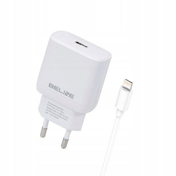 Szybka ładowarka sieciowa USB-C z kablem do iPhone Lightning 30W GaN PD
