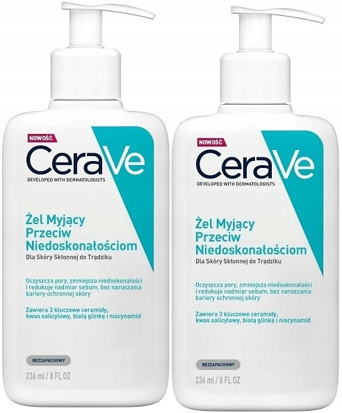 

CeraVe Żel myjący przeciw niedoskonałościom 236ml