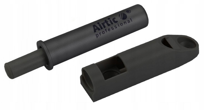 AIRTIC AMORTYZATOR HAMULEC DO DRZWI CZARNY ADAPTER