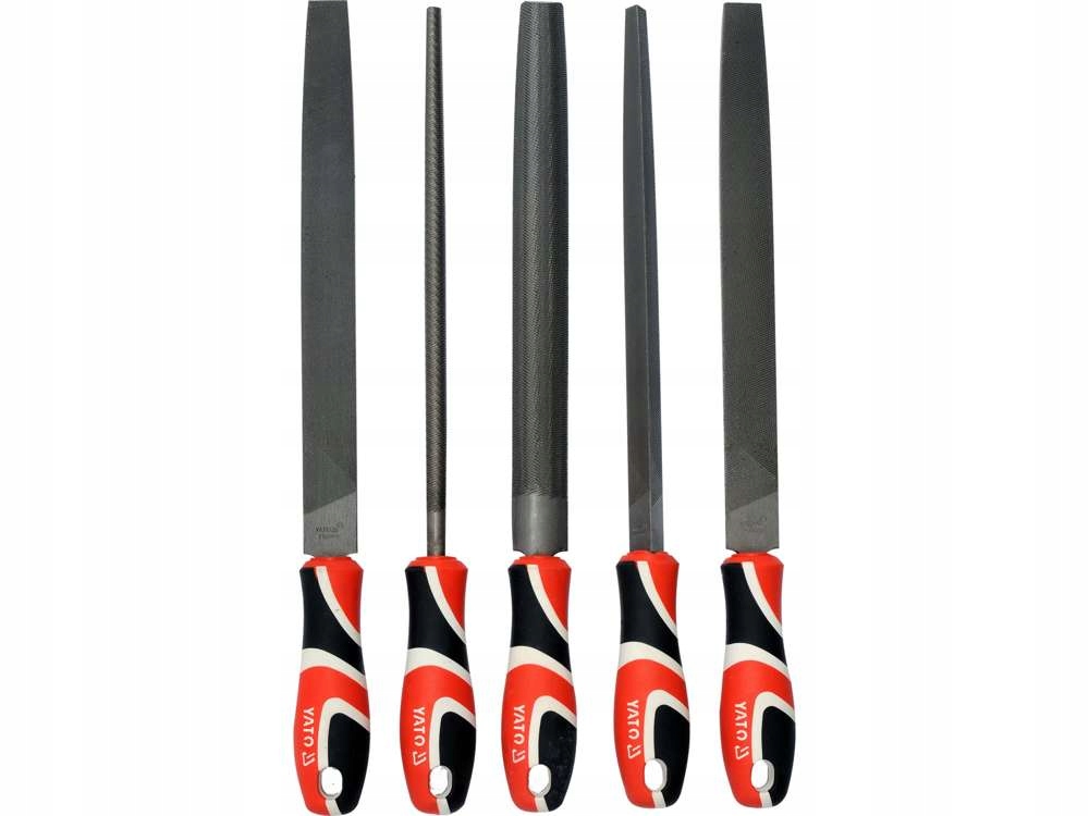 

Zestaw Pilników Do Metalu 250mm 5el. Yato