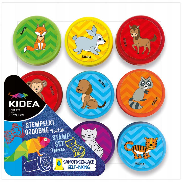 

Stempelki ozdobne Kidea SOC9KA 9 szt.