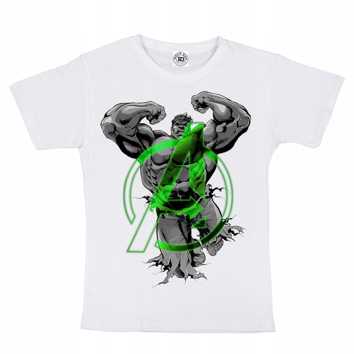 

Dziecięca Koszulka Bawełniana Marvel Avengers Hulk