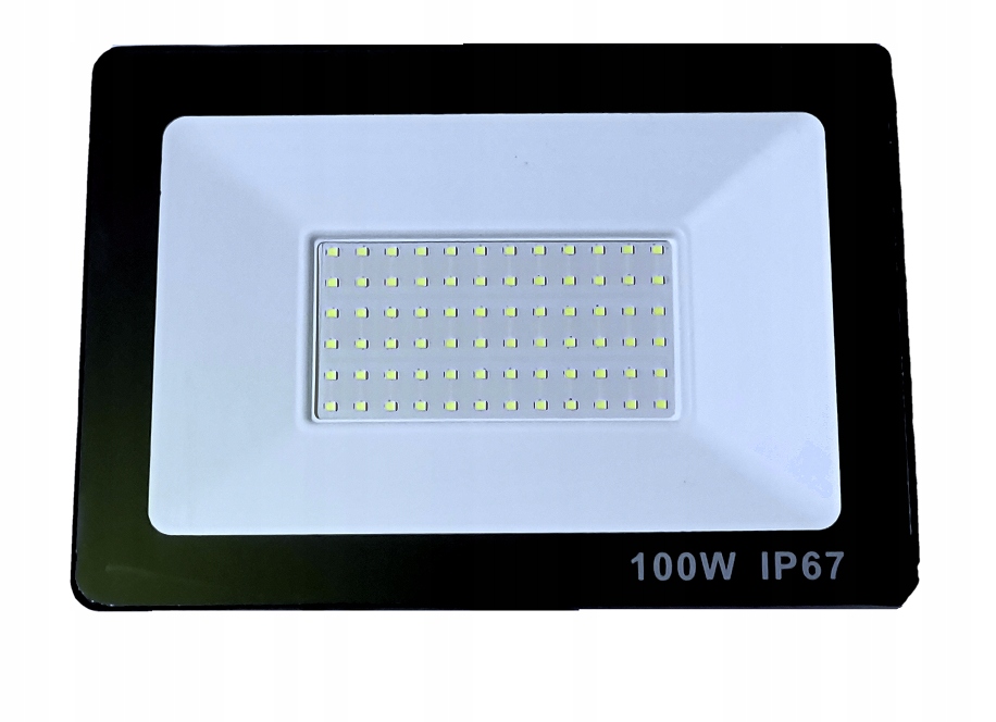 HALOGEN LAMPA NAŚWIETLACZ LED 100W SMD SLIM ZIMNY