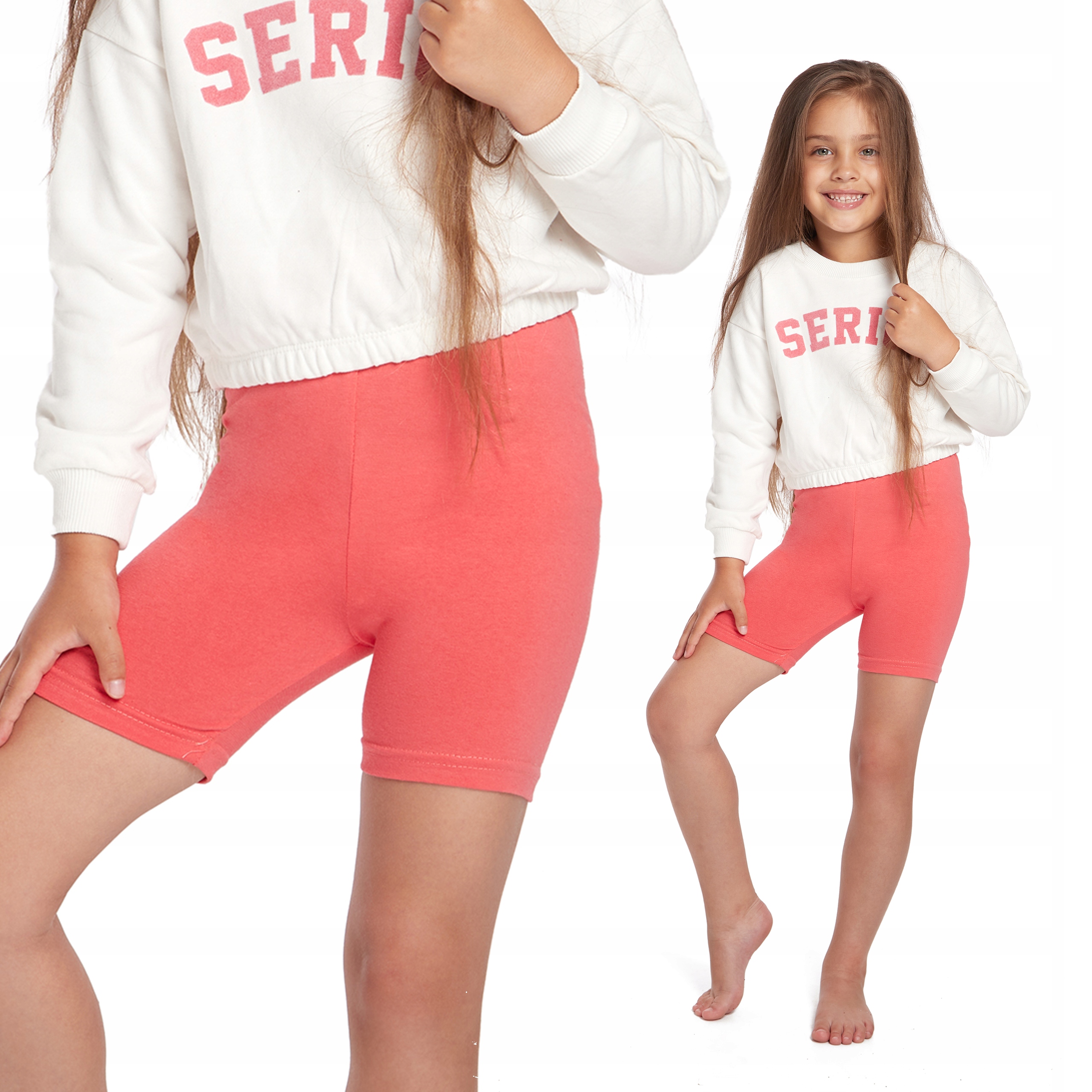 

Dziecięce Legginsy 1/2 Krótkie Getry Kolarki