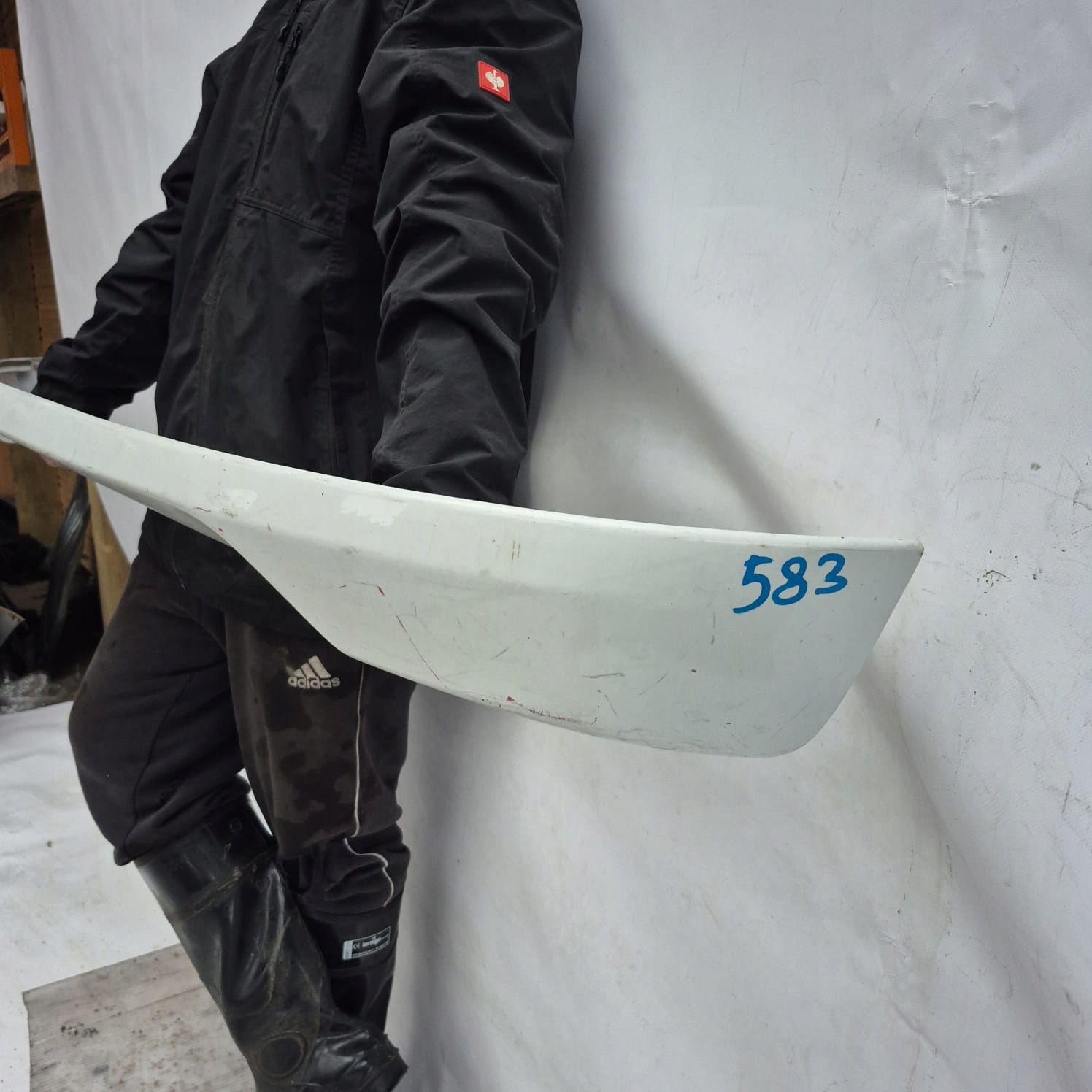 OPEL CORSA D 06- OPC LINE spoiler der Stoßstange heck hinten