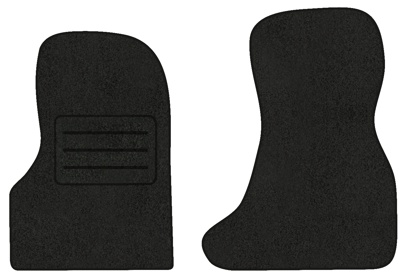 Velurové koberce Lux pro Ford Transit MK4 (1994-2000) Komplet Černé