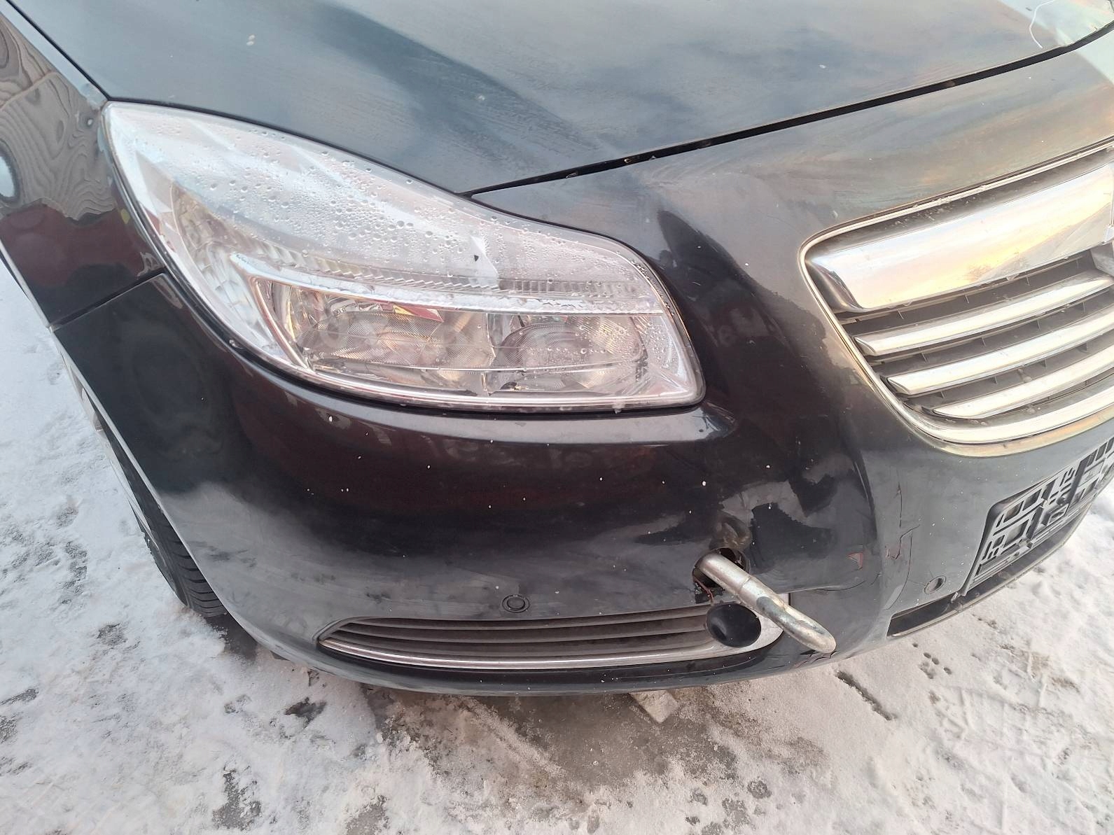 complete front bonnet bumper light fender OPEL INSIGNIA A Z22C