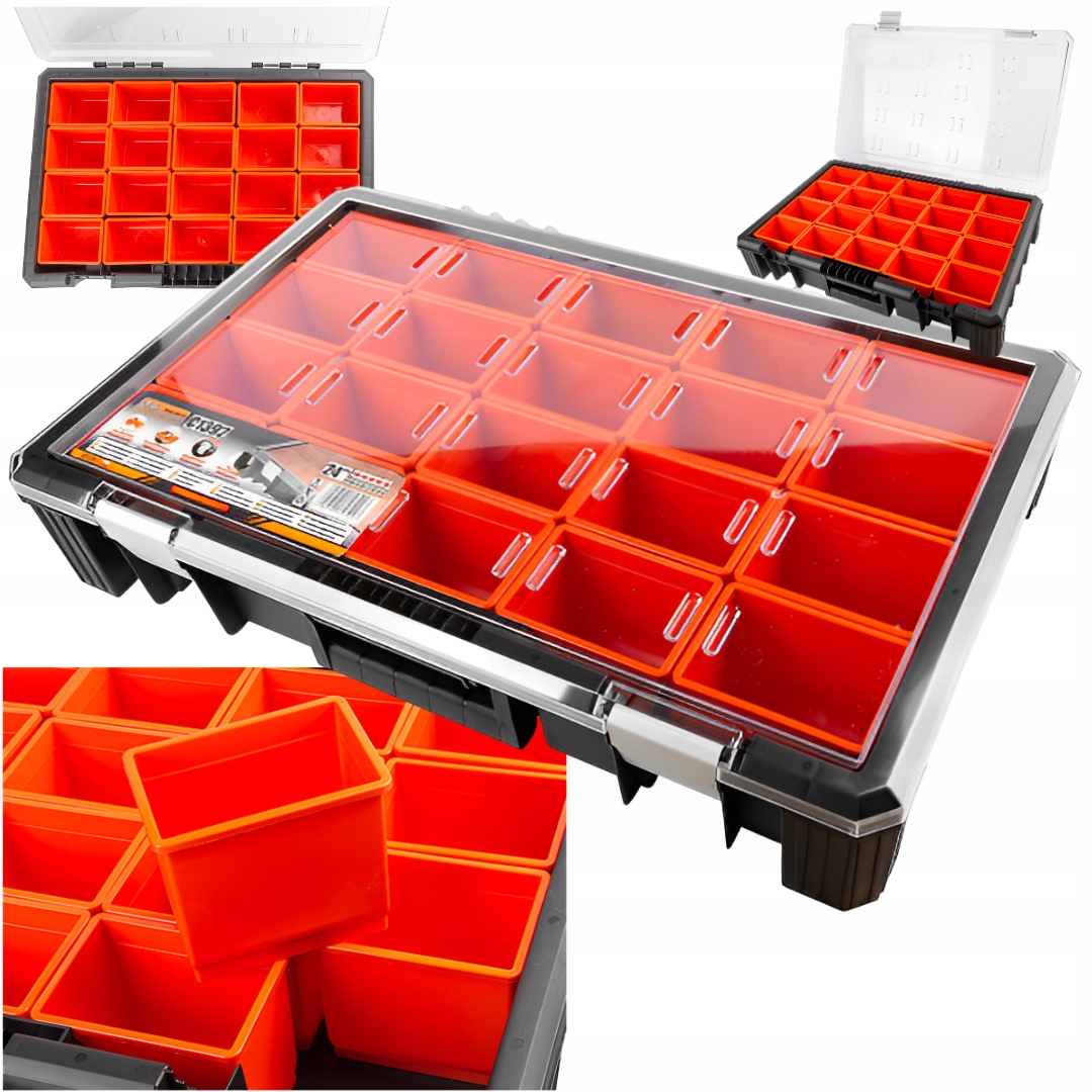 Organizer Kontejner 24" Polykarbonát 390x600x110 mm Pevný Richmann C1392