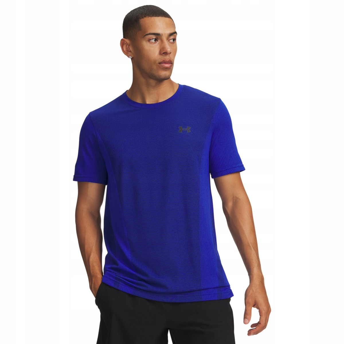Męska koszulka treningowa Under Armour Ua Vanish Seamless Ss Niebieski XL