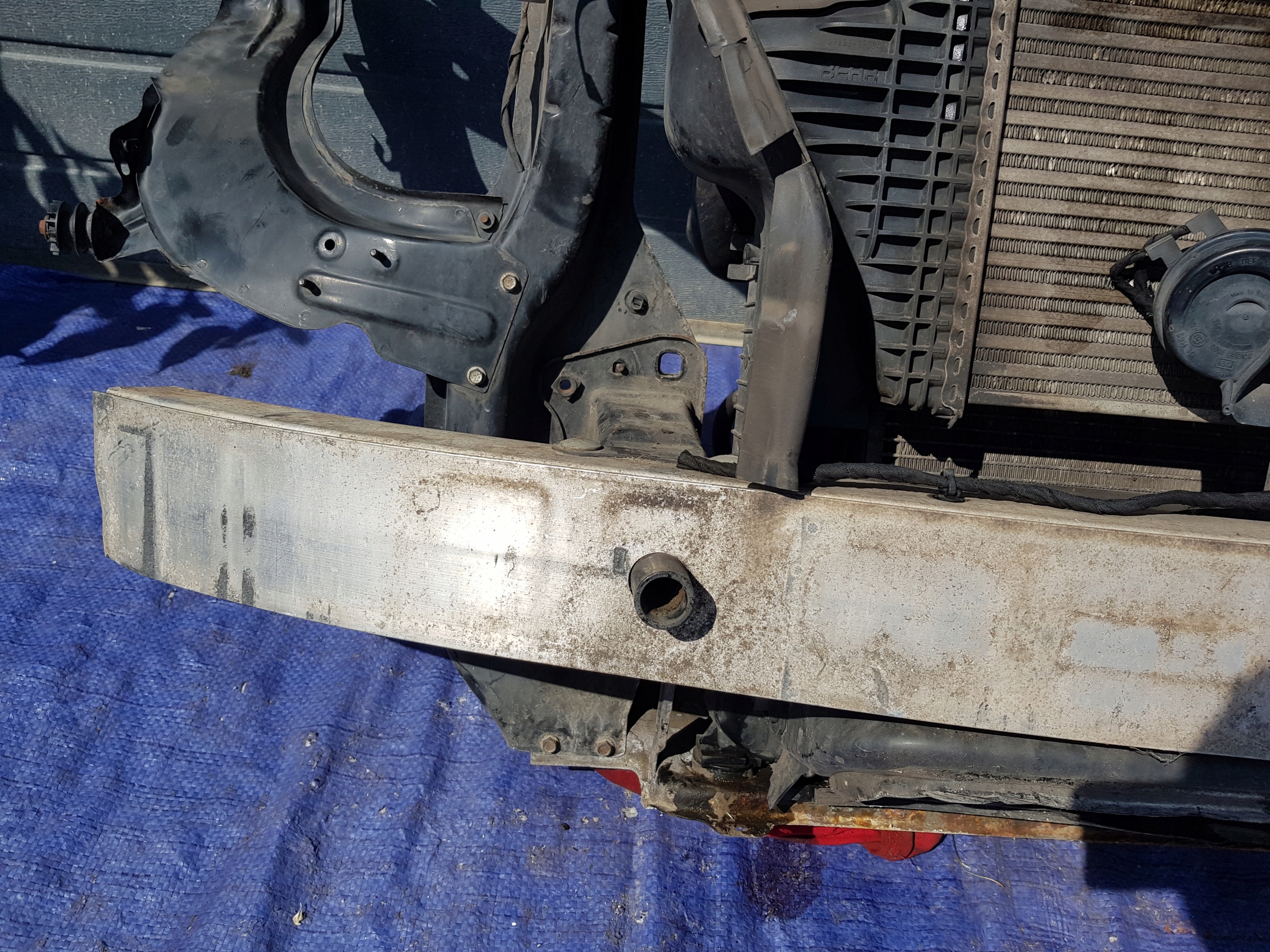 support panel for radiators radiator MERCEDES ML W164 3.0 V6 CDI