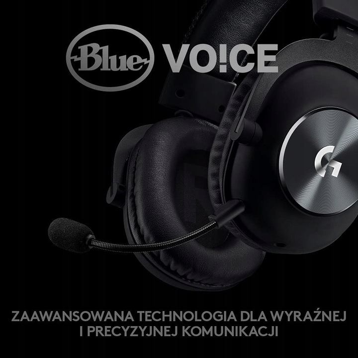 Słuchawki nauszne Logitech G Pro X WIRELESS Rodzaj słuchawek nauszne