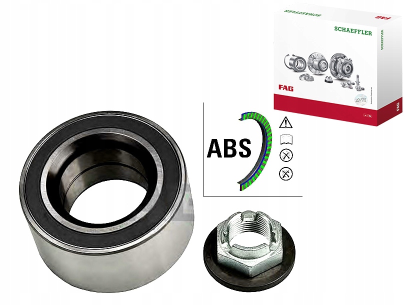 Fag Sada Ložiska Kola Fag, 713 6784 10