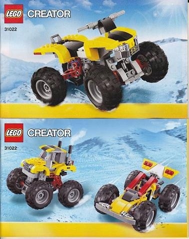 LEGO Creator Instrukcja 31022 Turbo Quad
