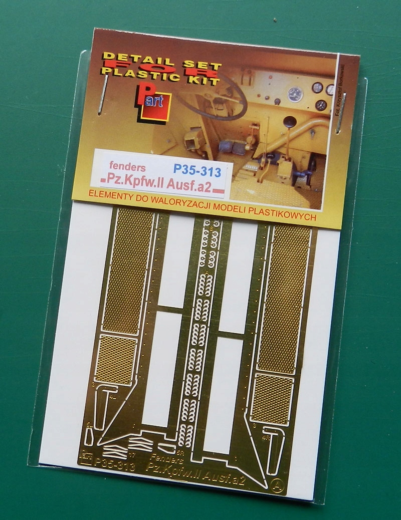 Part P35-313 1/35 Pz.Kpfw.II Ausf.a2 Blatníky (ibg)