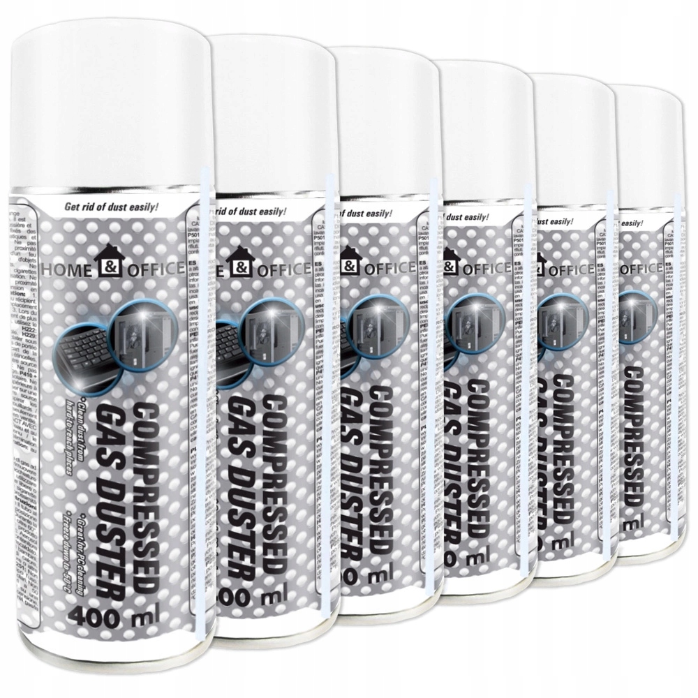 6x AABCOOLING SPRĘŻONE-POWIETRZE 400ml RURKA-15cm Producent Aab cooling