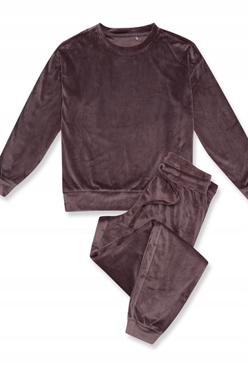 Henderson dámské pyžamo polyester Fain 41892-84X Coffie hnědé velikost M