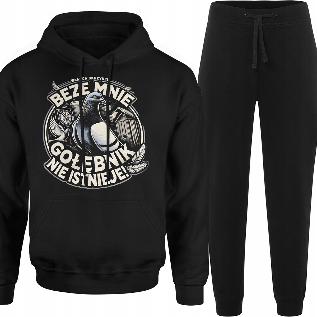 Teplákovka Pánské Teplákové Kalhoty Pánské Mikina Holubík Holubí Chovatel