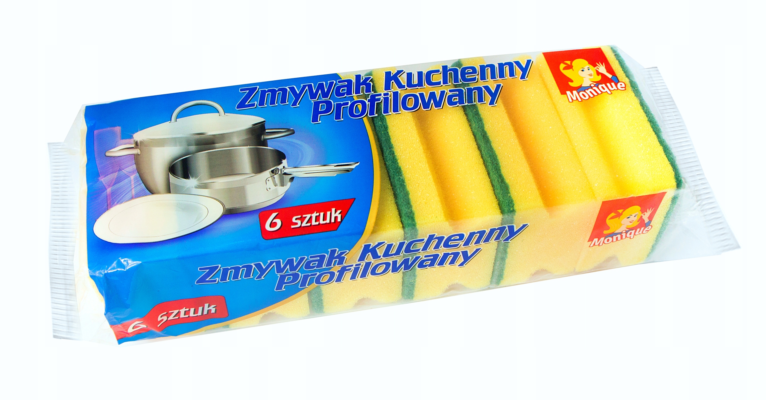

Zmywak kuchenny profilowany 6szt.