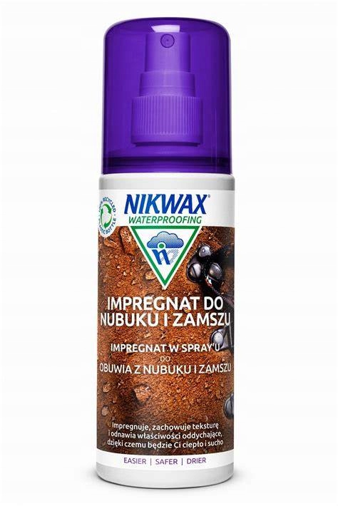Nikwax impregnat do obuwia z nubuku i zamszu 125ml