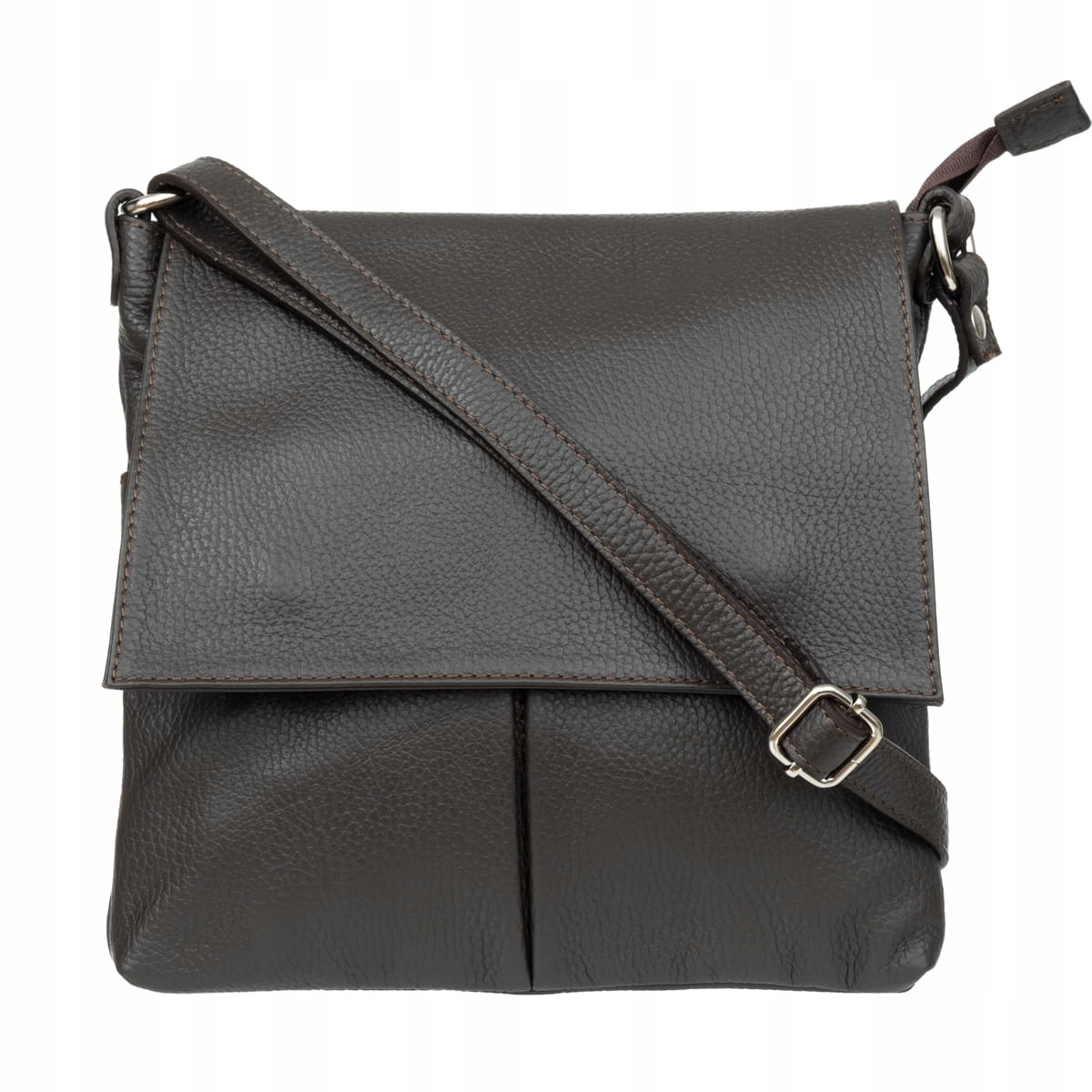 Kabelka přes rameno Dámská kabelka Vera Pelle Viaggia Choco