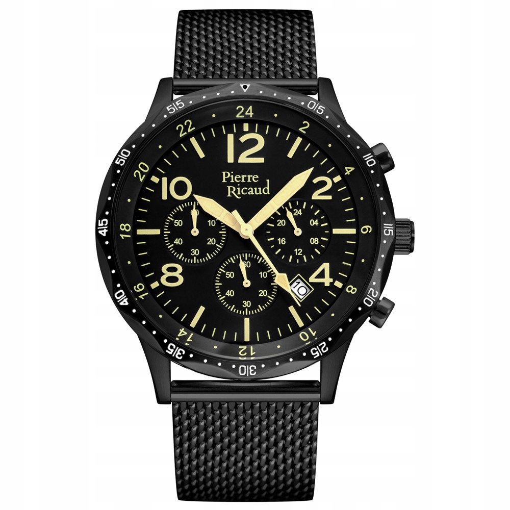Pánské Hodinky Pierre Ricaud P91062.B154QF černé