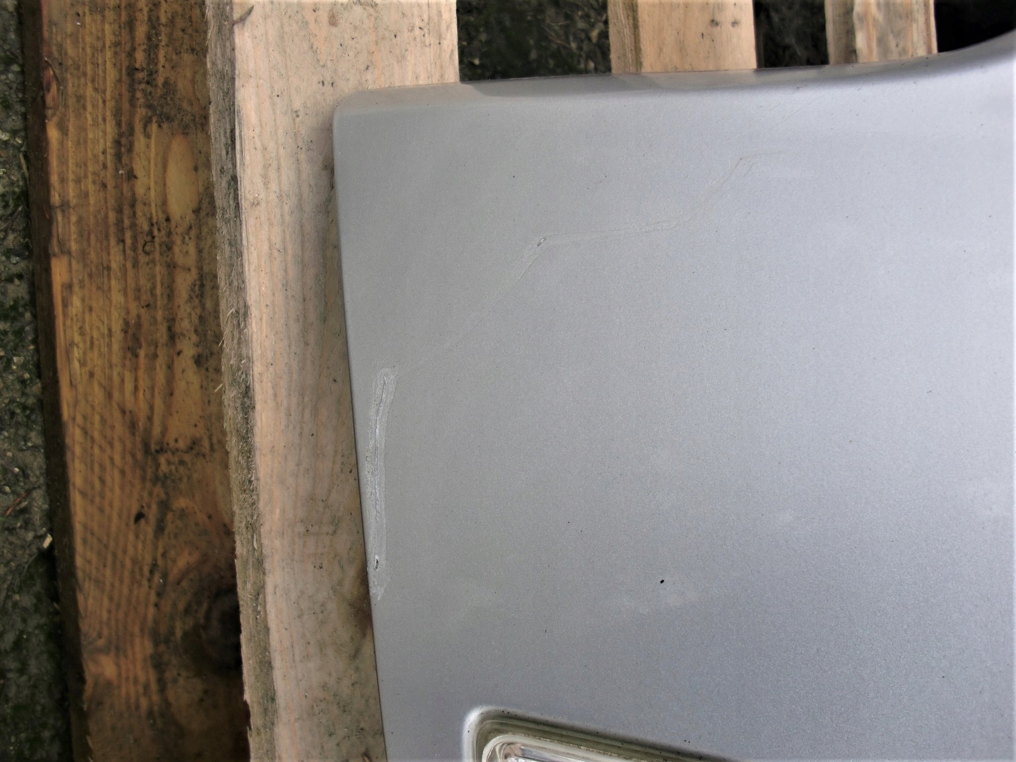 OPEL ASTRA J fender front front right SREBRNY