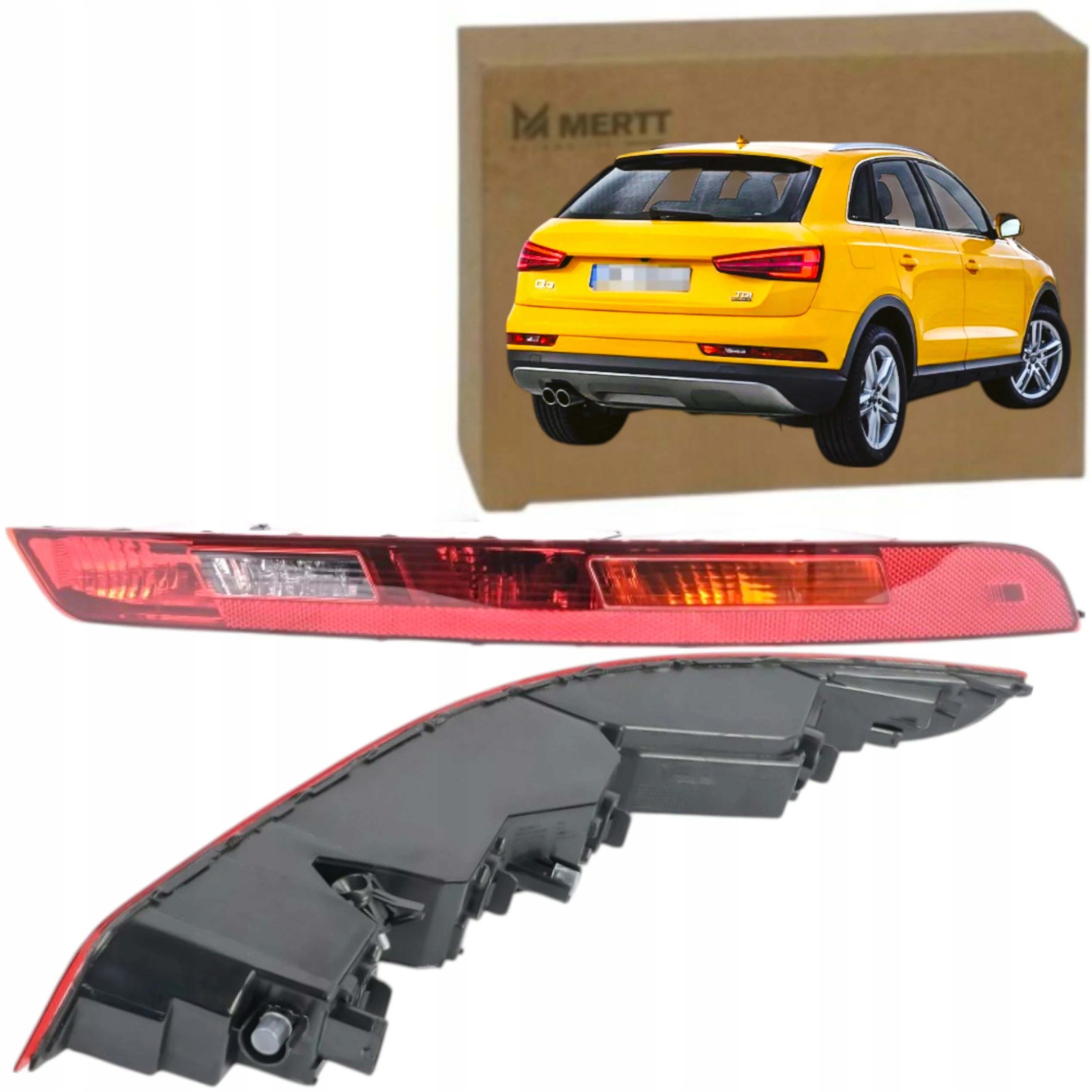Audi Q3 8U 15-18 Lampa Zadního Nárazníku Pravá Protimlhová 8U0945096B