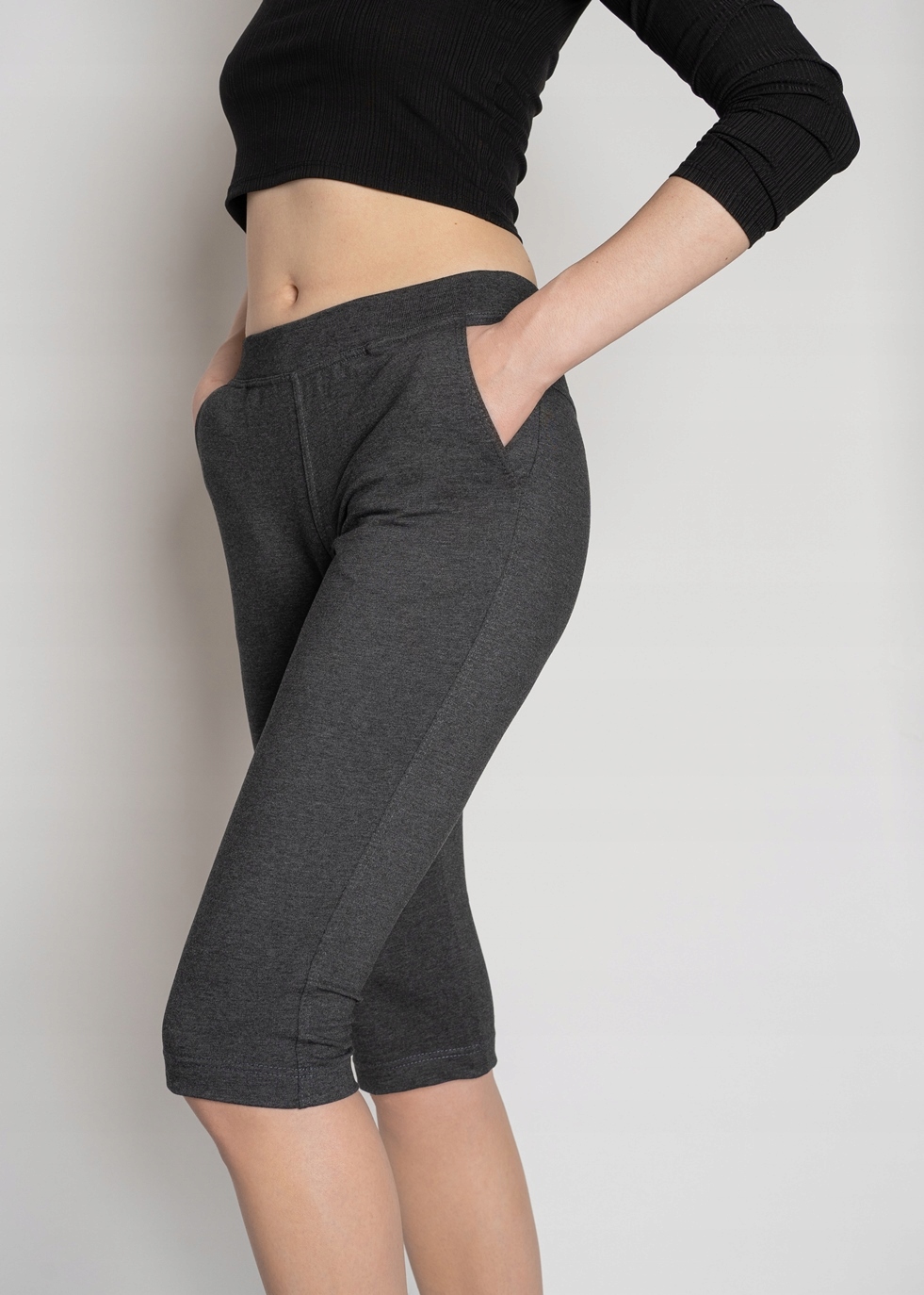 Rybaczki dresowe spodenki krótkie sportowe M Wzór dominujący bez wzoru