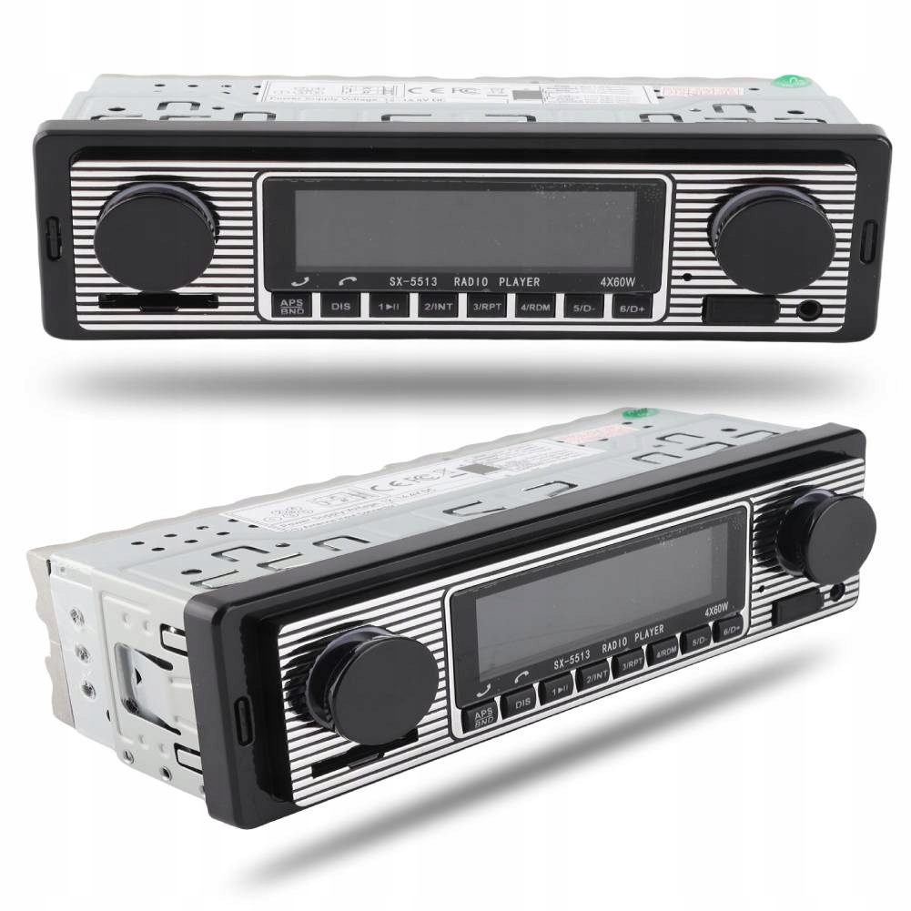 Bluetooth Autorádio Usb Aux MP3 Přehrávač Rádio Dálkové Ovládání