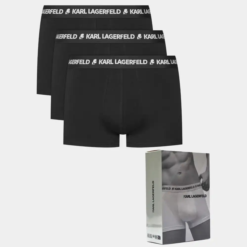 3pack černých pánských boxerek Karl Lagerfeld XL