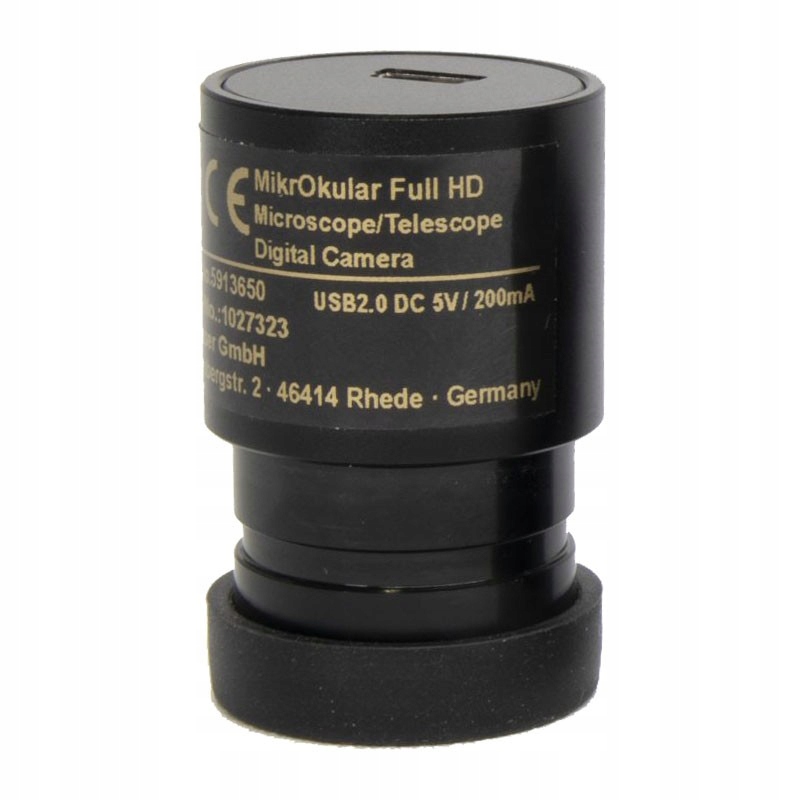 Kamera 2 MPix Full HD do mikroskopów i teleskopów Model 2 MPix Full HD