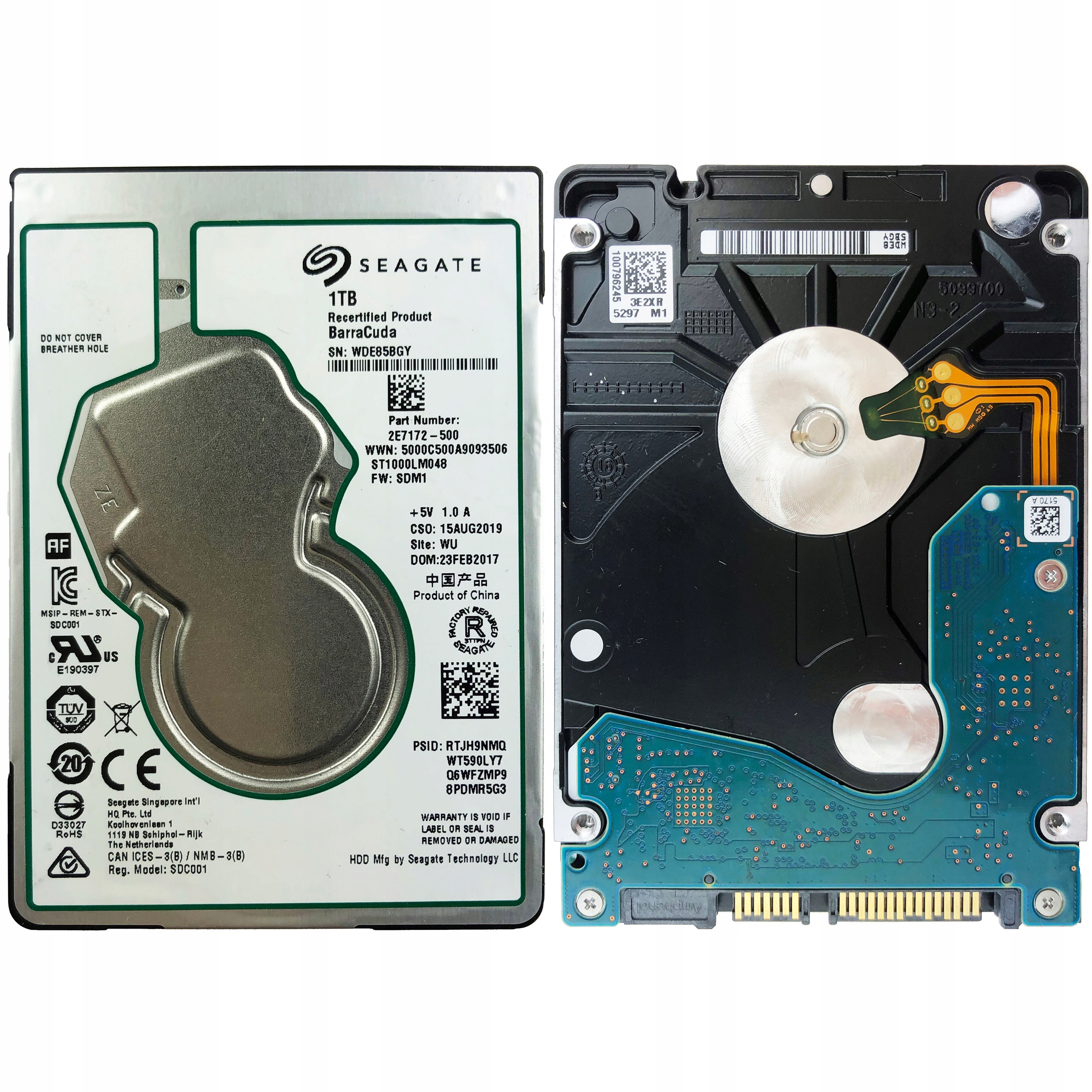 Seagate Barracuda 1TB HDD 4台セット Seagate BARRACUDA 1TB 5400obr. 128MB - Dyski HDD - Sklep