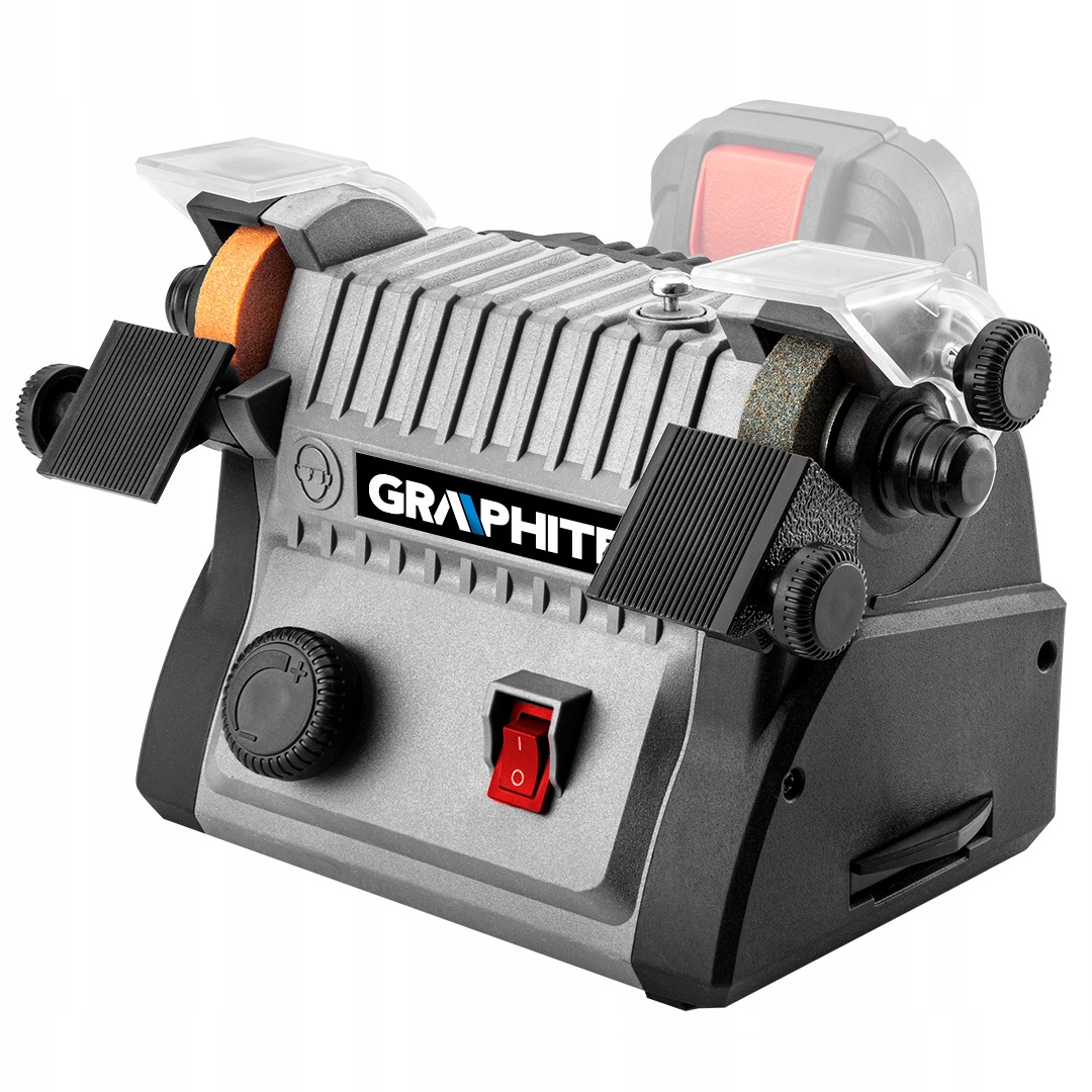 Mini szlifierka stołowa 3w1 z wałkiem akumulatorowa 58G095 Graphite