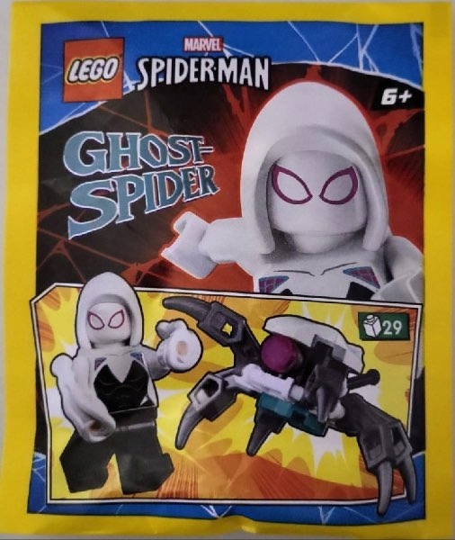 Lego Marvel SpiderMan 682405 Saszetka PaperBag Ghost Spider i pająk sh0682