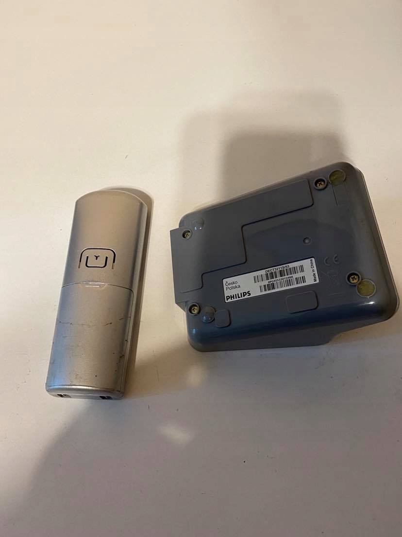PHILIPS bezprzewodowy telefon stacjonarny dect3211s używany Marka Philips