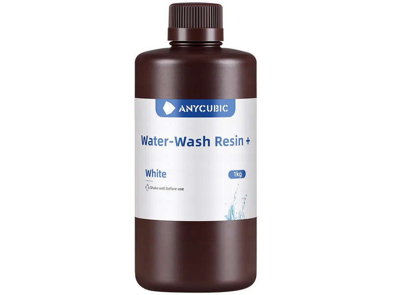 Żywica Anycubic Water-Wash Resin+, 1kg, Biały