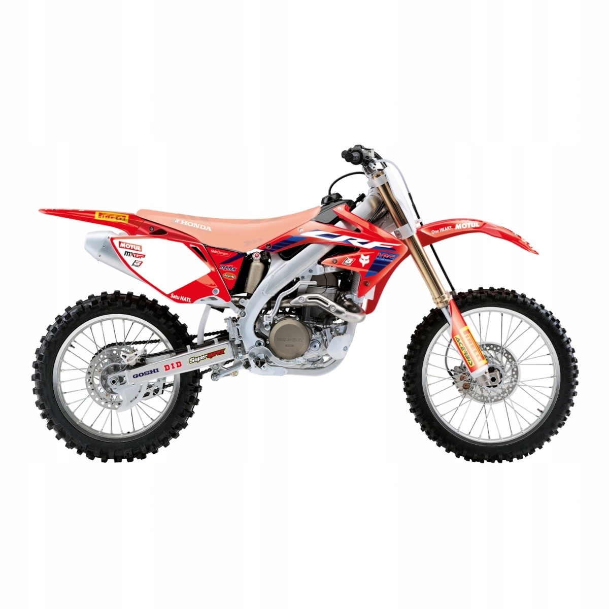 Blackbird Sada Nálepiek (oklein) Honda Crf 450 '05-'08 Replika Team Hrc