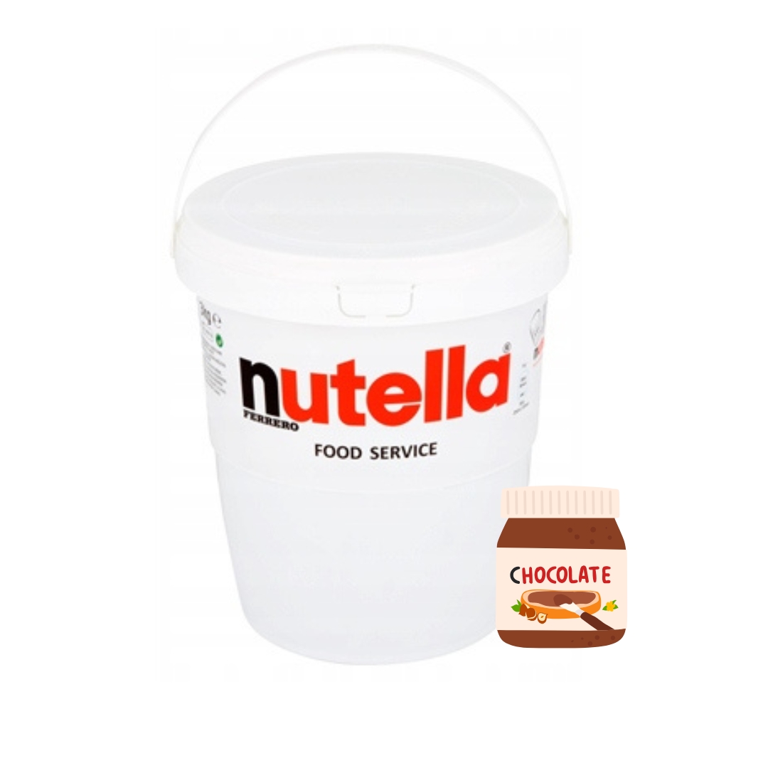Nutella 3 kg Ferrero produkt na rynek włoski importowany Ferrero